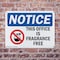 Signmission This Office Is Fragrance Free, 10 in W x Rectangle, Plastic OS-2PACK-NS-P-710-L-18643 - alternate 8
